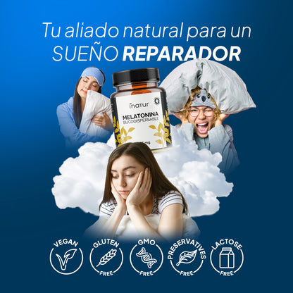 Melatonina Pura 1,9 mg Bucodispersable