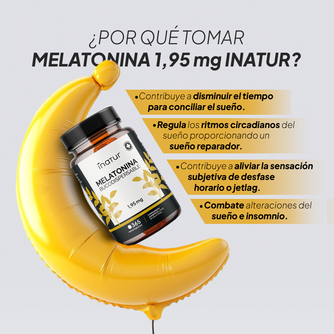 Melatonina Pura 1,9 mg Bucodispersable