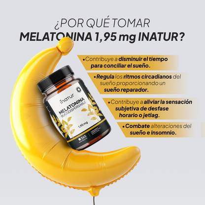 Melatonina Pura 1,9 mg Bucodispersable