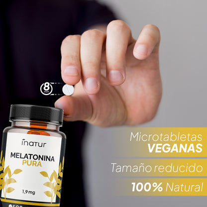 Melatonina 1,9 mg PURA - 500 Comprimidos