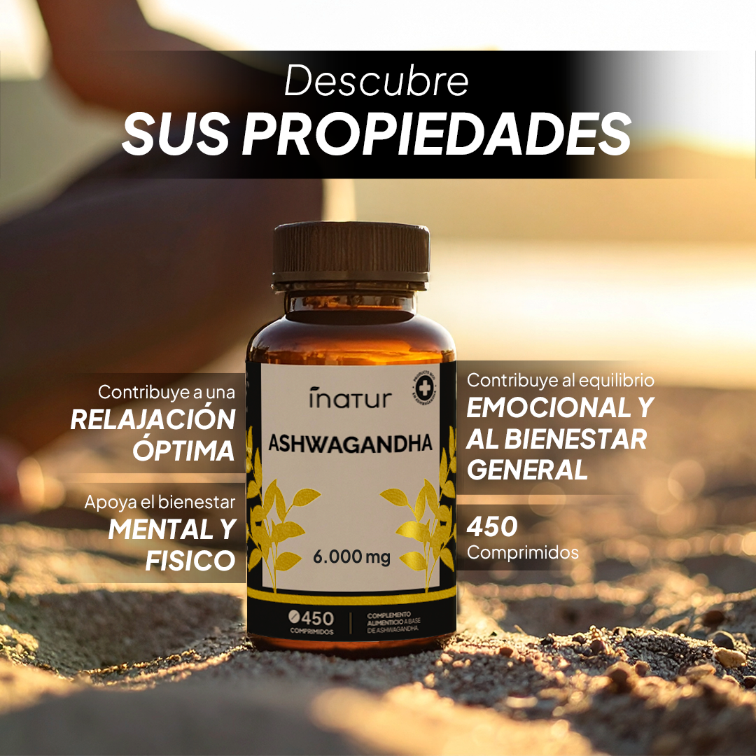 Ashwagandha Alta Potencia - 6.000 mg