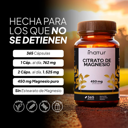 Citrato de Magnesio 450 mg