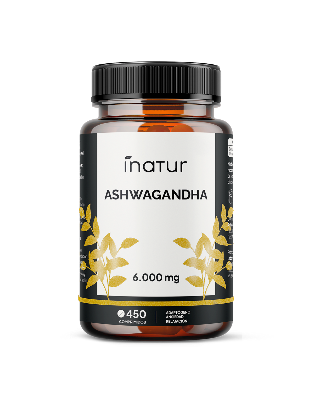 Ashwagandha Alta Potencia - 6.000 mg